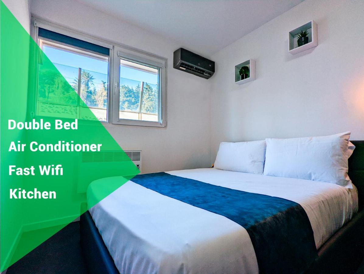 1 Min To The Beach Apartment - Kitchen - Tramway - Air Conditioner - Wifi - Promenade Des Anglais Nizza Exterior foto
