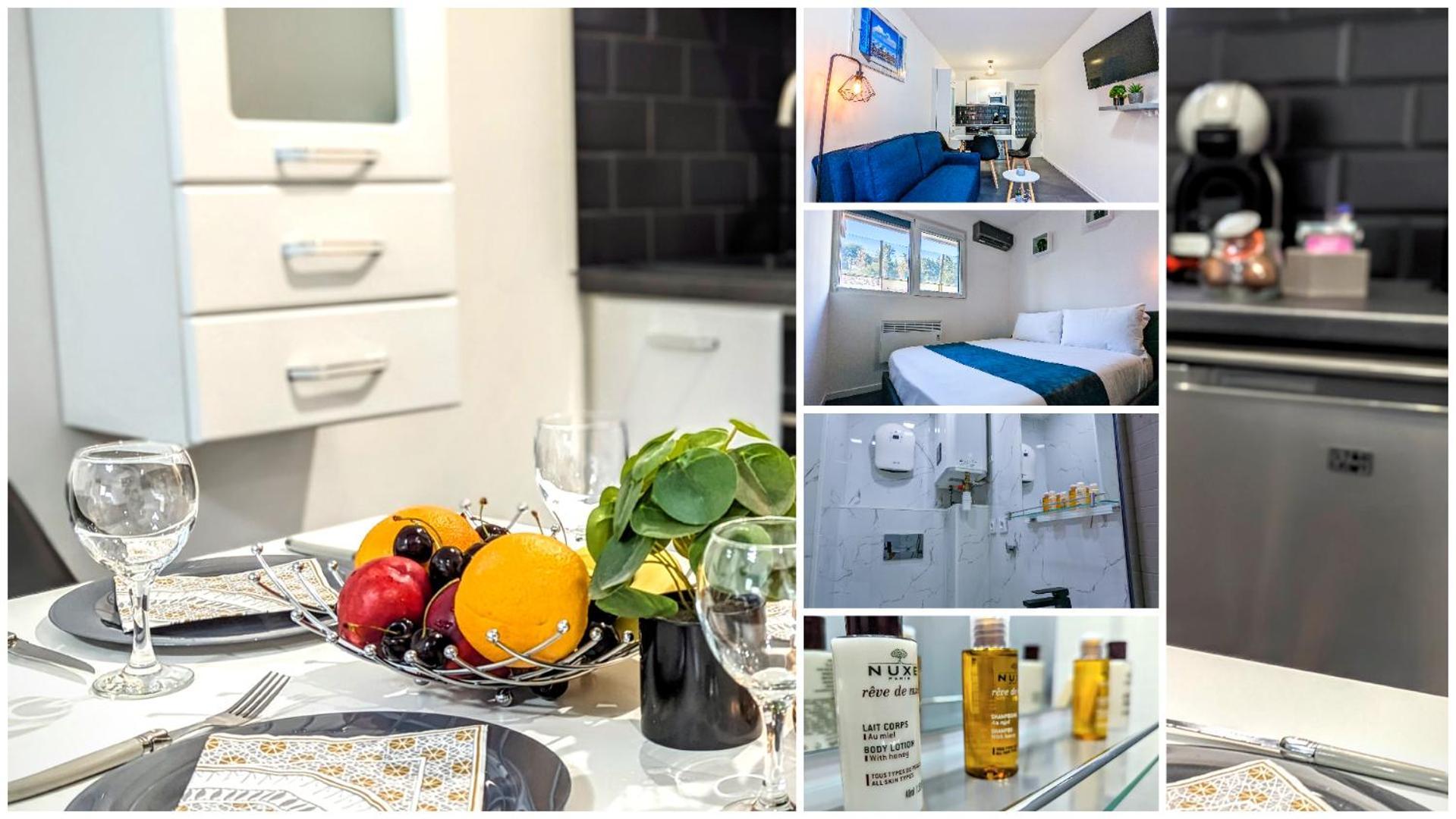1 Min To The Beach Apartment - Kitchen - Tramway - Air Conditioner - Wifi - Promenade Des Anglais Nizza Exterior foto
